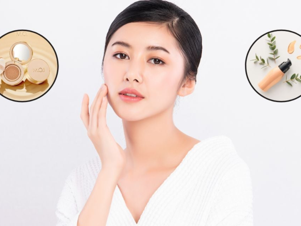 Che Khuyết Điểm Trước Hay Cushion Trước Để Có Lớp Nền Mịn?